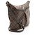 Borsa a tracolla Louis Vuitton Damier Ebene Bloomsbury GM Marrone - vista 2