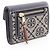 Tory Burch T Monogram Leder Trifold Wallet Blau - Ansicht 2