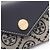 Tory Burch T Monogram Leder Trifold Wallet Blau - Ansicht 6