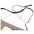 Borsa 2way Louis Vuitton Eva Damier Ebene Coated Canvas Marrone - vista 7