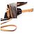 Borsa a tracolla Louis Vuitton Menilmontant MM Monogram Marrone - vista 10