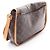 Borsa a tracolla Louis Vuitton Menilmontant MM Monogram Marrone - vista 2