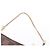 Borsa Louis Vuitton Mini Pochette Accessoires Damier Ebene Marrone - vista 7