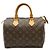 Borsa Louis Vuitton Speedy 25 Monogram Marrone