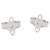 Orecchini Vivienne Westwood in argento Metallico - vista 4