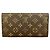 Louis Vuitton Pochette Porte Monnaie Credit Monogram Long Wallet Brown - view 2