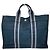 Hermès Bolsa Tote Hermes Fourre Tout MM em lona Preto