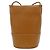 Borsa a tracolla in pelle di vitello Chloé Sense Marrone - vista 2