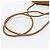 Borsa a tracolla in pelle di vitello Chloé Sense Marrone - vista 4