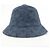 Gorra Bucket Louis Vuitton Monogram Denim Azul - vista 4