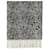 Loewe Sciarpa Anagram Checkboard Grigio  - vista 3