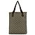 Borsa Tote Gucci in pelle e PVC Marrone - vista 4