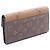 Portafoglio lungo Louis Vuitton Portefeuille Sarah Monogram Giant Reverse Marrone - vista 2