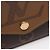 Portafoglio lungo Louis Vuitton Portefeuille Sarah Monogram Giant Reverse Marrone - vista 7