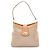 Céline Borsa a tracolla Celine Triomphe in tela rivestita Marrone Beige