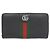 Portefeuille long en cuir Gucci Ophidia Noir