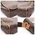 Borsa a Spalla Louis Vuitton Abbesses Monogram Marrone - vista 6