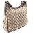 Bolsa de Ombro Gucci GG Canvas Marrom Bege - vista 2