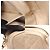 Bolso de hombro de cuero CHANEL Coco Mark Castaño Beige - vista 7