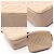 Bolso de hombro de cuero CHANEL Coco Mark Castaño Beige - vista 9