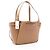 Tory Burch Romy Leder Tragetasche Braun - Ansicht 2