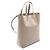 Céline CELINE Vertical Small Cabas Leder 2way Tote Bag Braun Beige - Ansicht 2