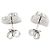 Orecchini Vivienne Westwood in argento Metallico - vista 2