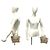 Céline Borsa CELINE Belt Bag in pelle 2way Marrone Beige - vista 3