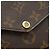 Borsa a Spalla Louis Vuitton Monogram Marrone - vista 4