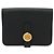 Monedero y tarjetero Dogon Small Hermès Negro