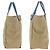 Borsa Tote Gucci in nylon e pelle Marrone Beige - vista 8