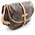 Borsa a tracolla Louis Vuitton Saumur MM Monogram Marrone - vista 2