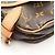 Borsa a tracolla Louis Vuitton Saumur MM Monogram Marrone - vista 8
