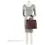 Tote Kensington Damier Ebene Louis Vuitton Marrone - vista 5