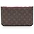Louis Vuitton Monogram Canvas Neverfull GM Pochette Marrone