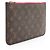 Louis Vuitton Monogram Canvas Neverfull GM Pochette Marrone - vista 2