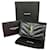 Yves Saint Laurent Portafoglio trifold in pelle Saint Laurent Paris Nero  - vista 1