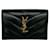 Yves Saint Laurent Portafoglio trifold in pelle Saint Laurent Paris Nero  - vista 2