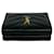 Yves Saint Laurent Portafoglio trifold in pelle Saint Laurent Paris Nero  - vista 4