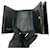 Yves Saint Laurent Portafoglio trifold in pelle Saint Laurent Paris Nero  - vista 8