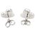 Orecchini Vivienne Westwood in argento 925 Metallico - vista 2