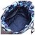 2way Tote Bag Louis Vuitton NoeFurrure MM Cut Flower Gran Bleu Nylon und Leder Blau - Ansicht 3