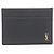 Yves Saint Laurent Tiny Cassandra Leder-Kartenetui von Saint Laurent Paris Schwarz