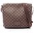 Sac à épaule Louis Vuitton Brooklyn MM Damier Ebene Toile enduite