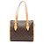 Borsa Tote Louis Vuitton Popincourt Haut Monogram Marrone