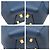 Céline CELINE Belt Bag borsa 2way in pelle Blu - vista 2