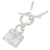 Hermès Hermes Amulette Birkin 925 Silver Necklace Silvery Metallic  - view 4