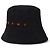 Marni Bucket Hat mit besticktem Logo Schwarz - Ansicht 3