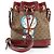 Mini borsa a secchiello in tela Micro GG Gucci x Doraemon Marrone