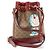 Mini borsa a secchiello in tela Micro GG Gucci x Doraemon Marrone - vista 2
